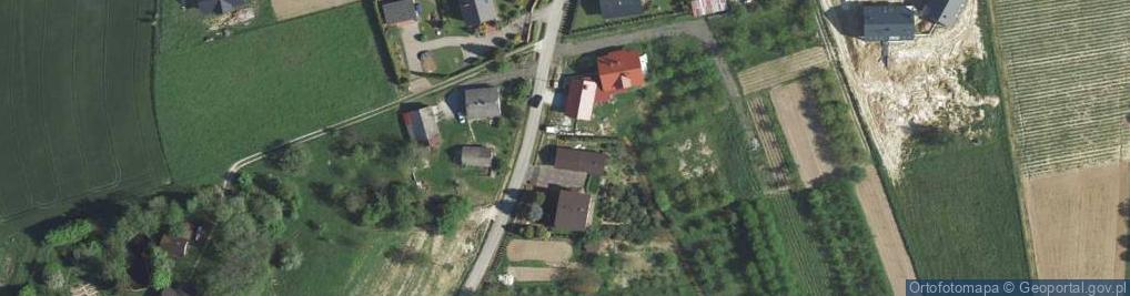 Zdjęcie satelitarne Brzeziny ul.