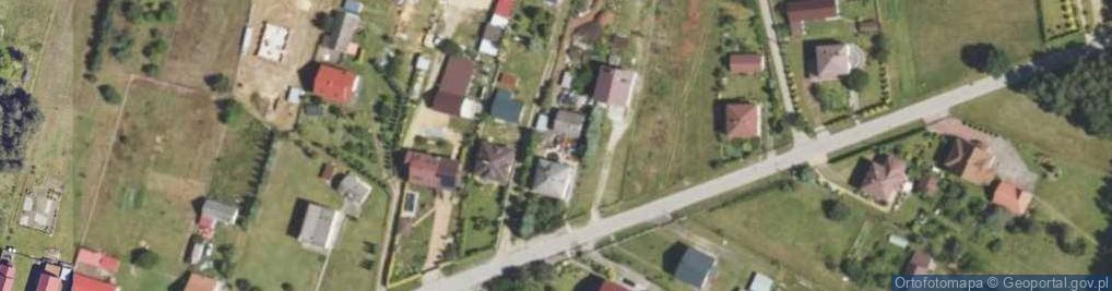 Zdjęcie satelitarne Brzozowa ul.