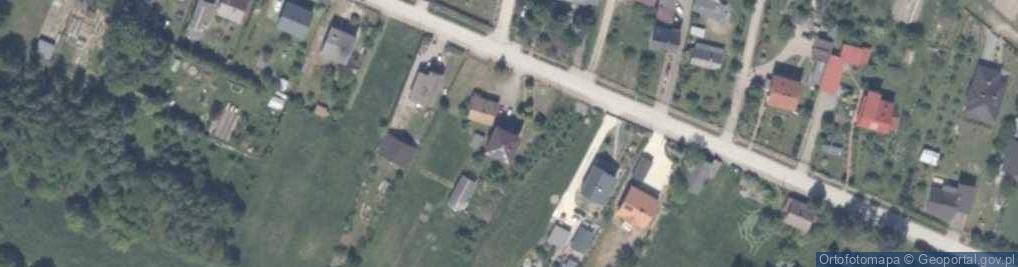 Zdjęcie satelitarne Brzozowa ul.