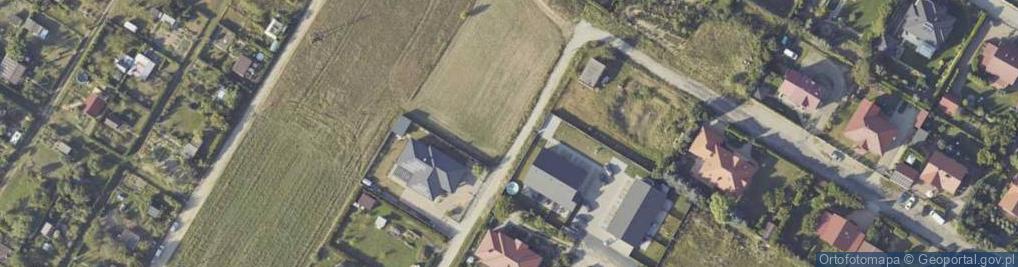 Zdjęcie satelitarne Brzoskwiniowa ul.