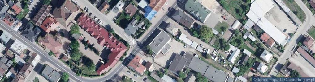 Zdjęcie satelitarne Brzeska ul.