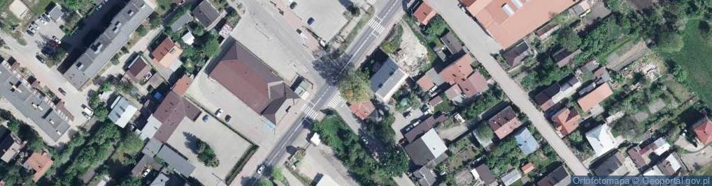 Zdjęcie satelitarne Brzeska ul.