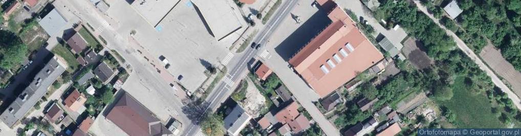 Zdjęcie satelitarne Brzeska ul.