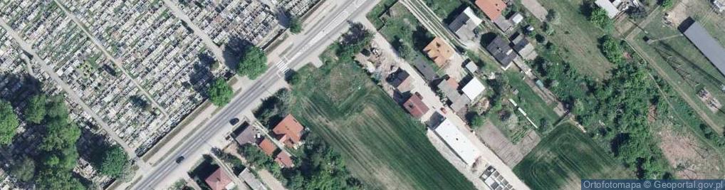 Zdjęcie satelitarne Brzeska ul.
