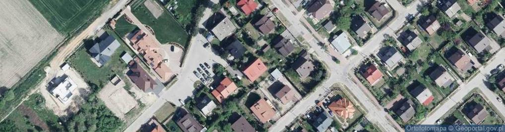 Zdjęcie satelitarne Brzozowa ul.