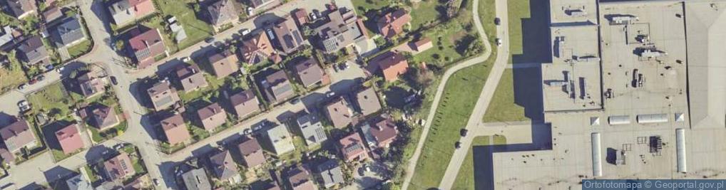 Zdjęcie satelitarne Brożka ul.