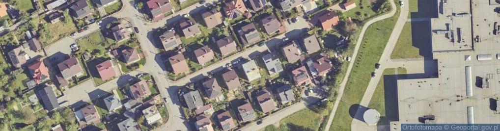 Zdjęcie satelitarne Brożka ul.