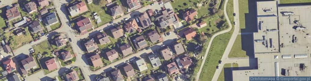 Zdjęcie satelitarne Brożka ul.