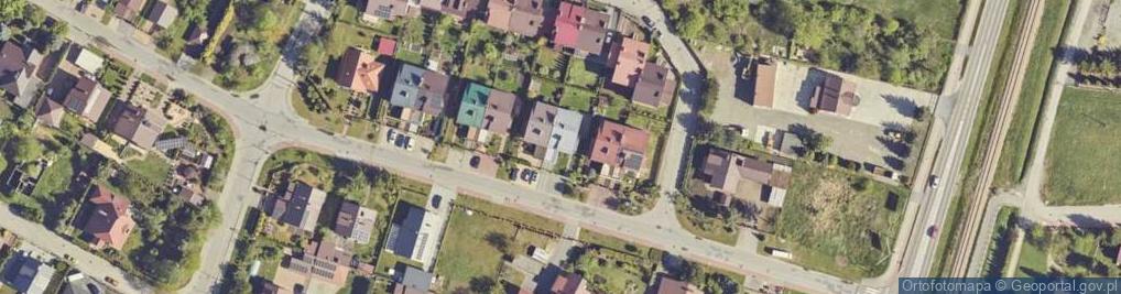 Zdjęcie satelitarne Brzozowa ul.