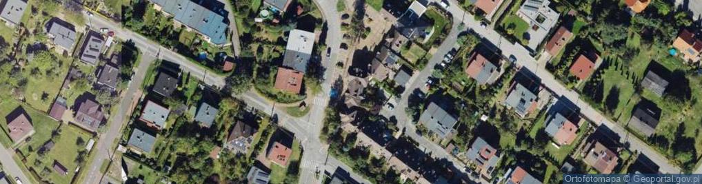 Zdjęcie satelitarne Brzoskwiniowa ul.
