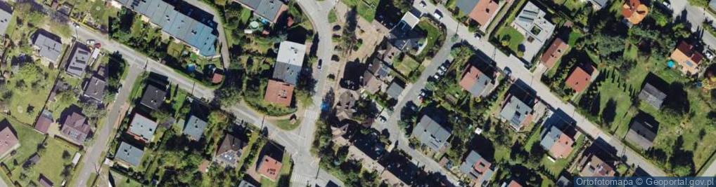Zdjęcie satelitarne Brzoskwiniowa ul.
