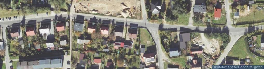 Zdjęcie satelitarne Brzozowa ul.