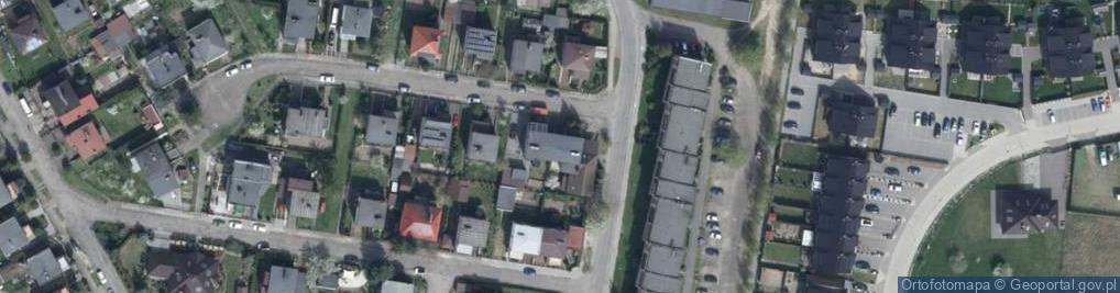 Zdjęcie satelitarne Brzozowa ul.