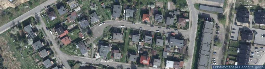 Zdjęcie satelitarne Brzozowa ul.