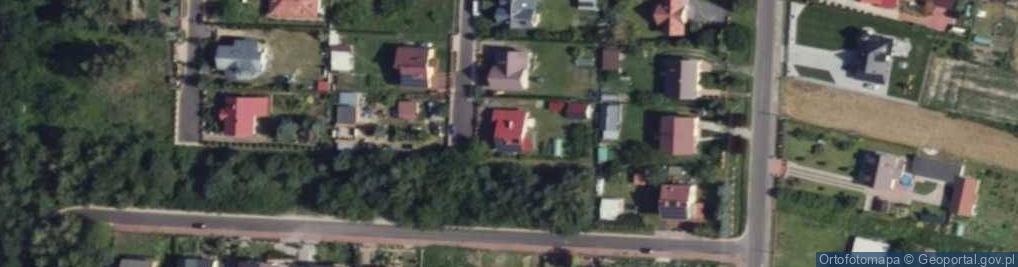 Zdjęcie satelitarne Brzozowa ul.
