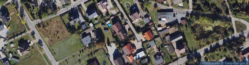 Zdjęcie satelitarne Brzozowa ul.