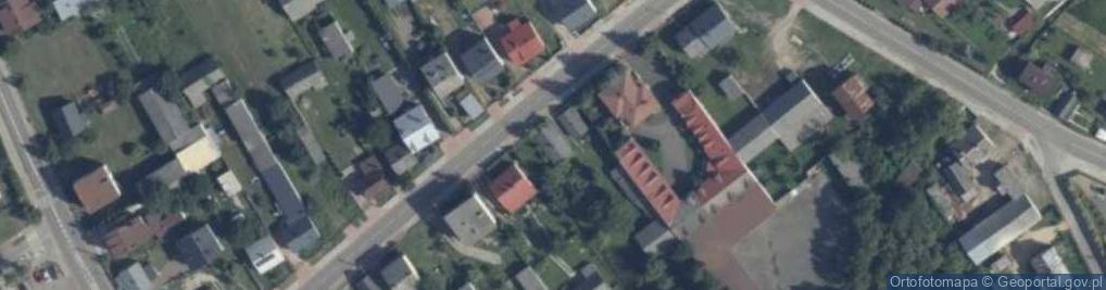 Zdjęcie satelitarne Brzóski Stanisława, ks. ul.