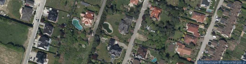 Zdjęcie satelitarne Brzoskwiniowa ul.