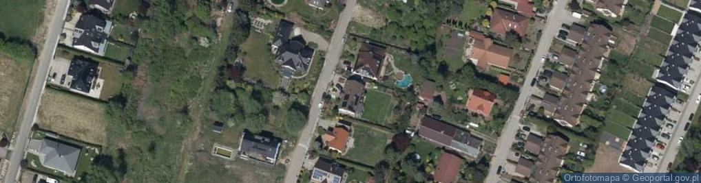 Zdjęcie satelitarne Brzoskwiniowa ul.