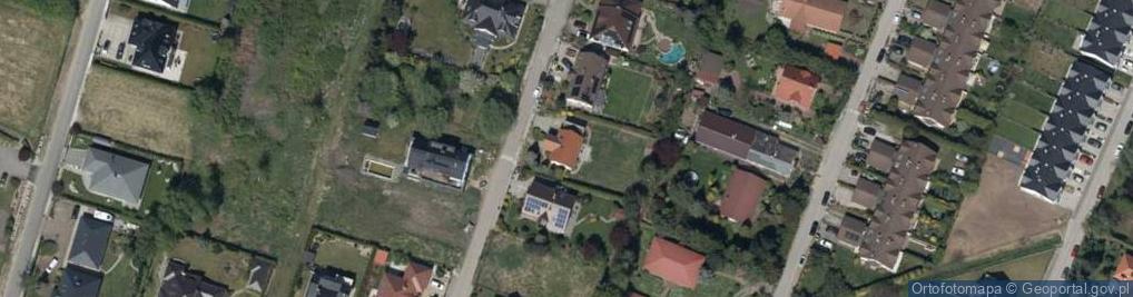 Zdjęcie satelitarne Brzoskwiniowa ul.