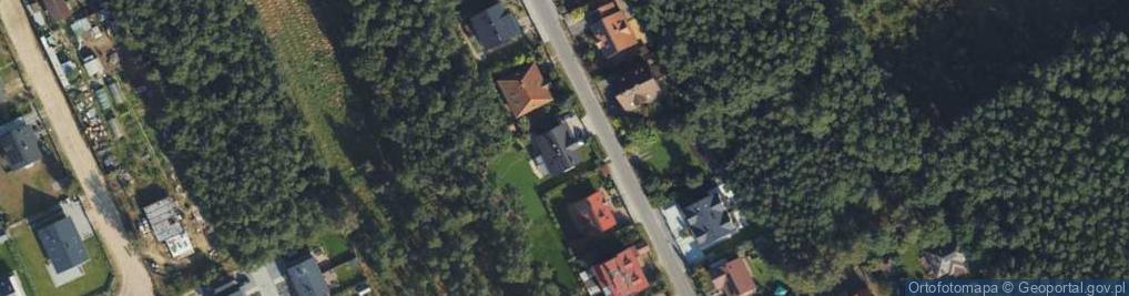 Zdjęcie satelitarne Brzozowa ul.