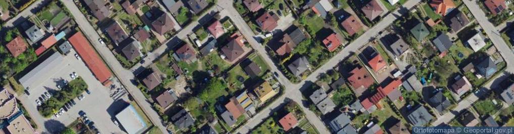 Zdjęcie satelitarne Broniewskiego ul.