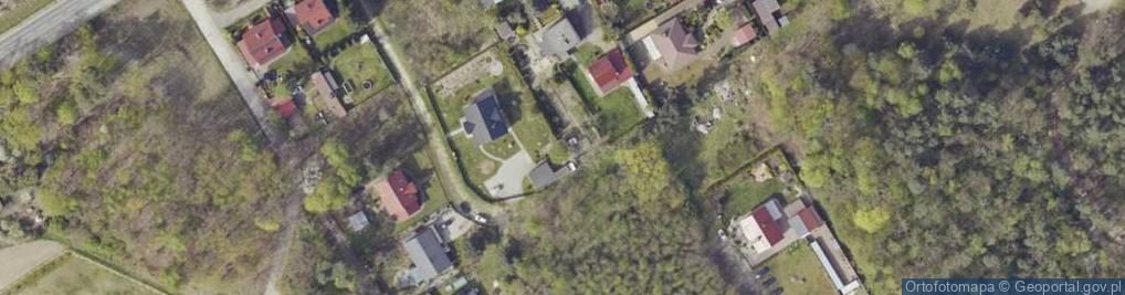 Zdjęcie satelitarne Brzeska ul.
