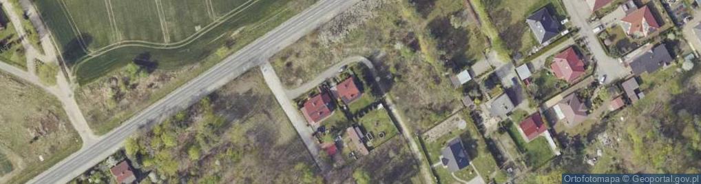 Zdjęcie satelitarne Brzeska ul.
