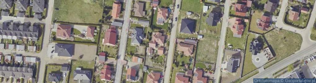 Zdjęcie satelitarne Brzozowa ul.