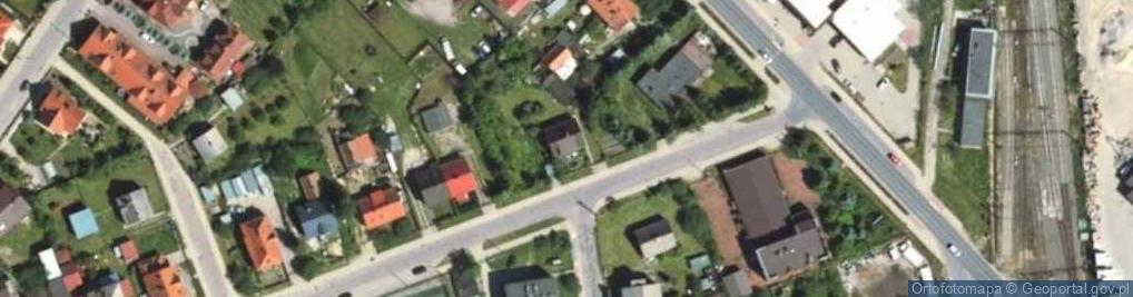 Zdjęcie satelitarne Brzozowa ul.