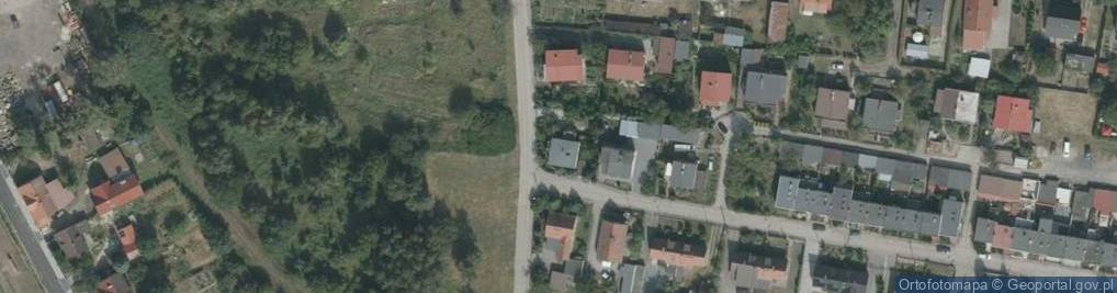 Zdjęcie satelitarne Brzozowa ul.