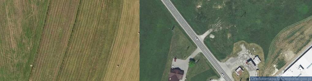 Zdjęcie satelitarne Brzeska ul.