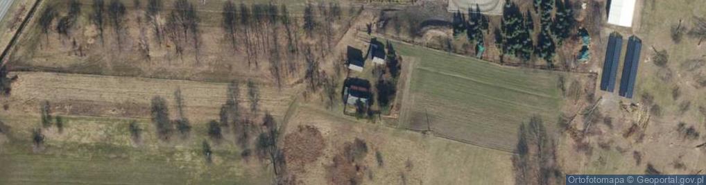 Zdjęcie satelitarne Brzezinki ul.