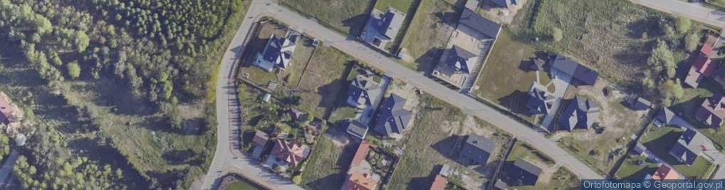Zdjęcie satelitarne Brzozowa ul.