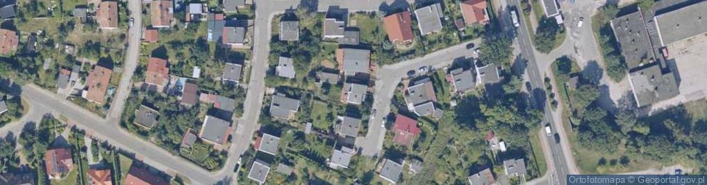 Zdjęcie satelitarne Broniewskiego ul.
