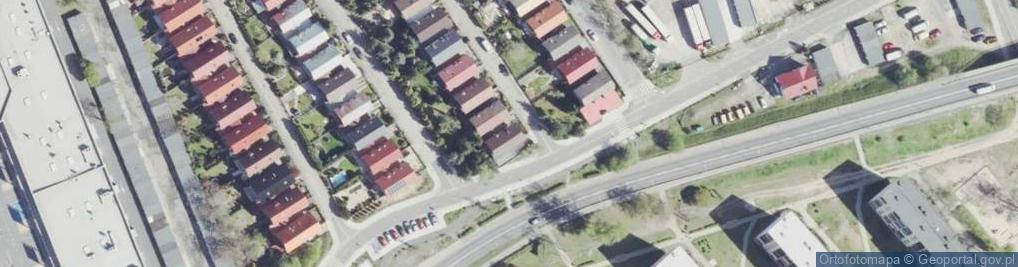 Zdjęcie satelitarne Brzechwy Jana ul.