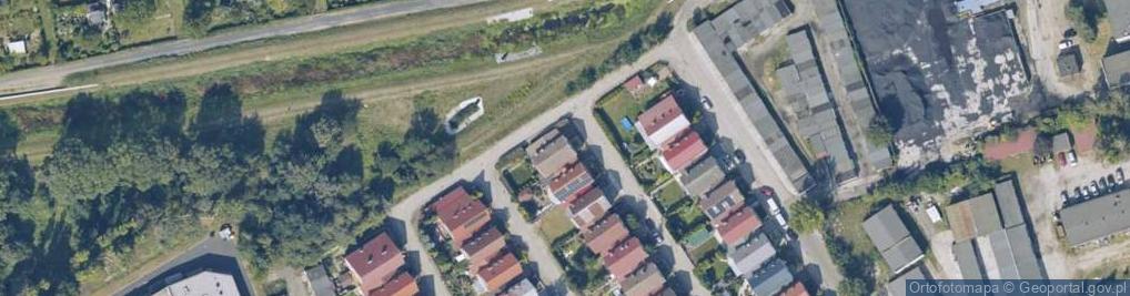 Zdjęcie satelitarne Brzechwy Jana ul.