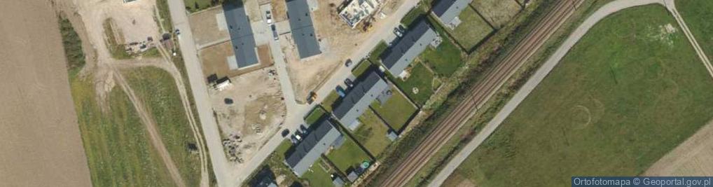 Zdjęcie satelitarne Brylantowa ul.