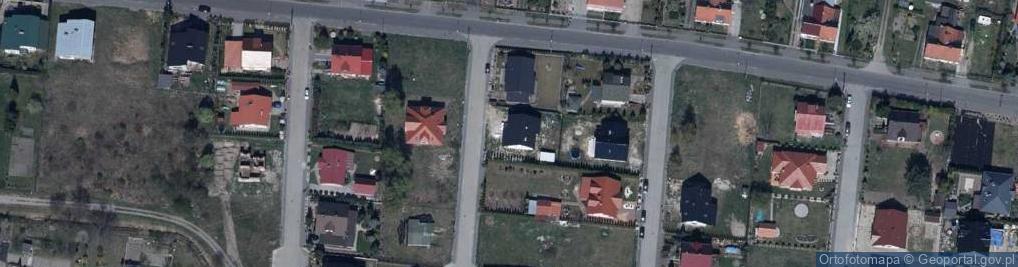 Zdjęcie satelitarne Brzozowa ul.