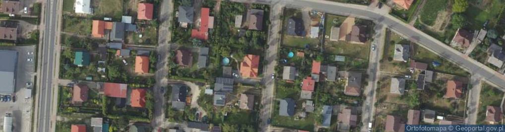 Zdjęcie satelitarne Brzozowa ul.