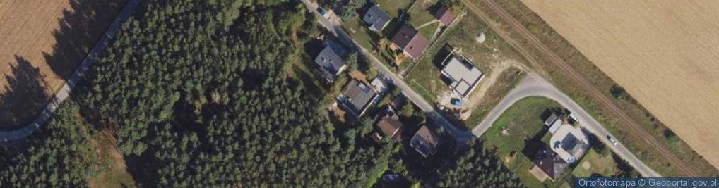 Zdjęcie satelitarne Brzozowa ul.