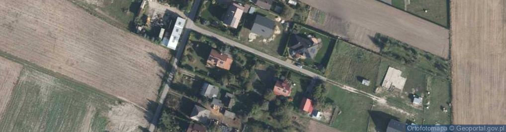 Zdjęcie satelitarne Brzoskwiniowa ul.