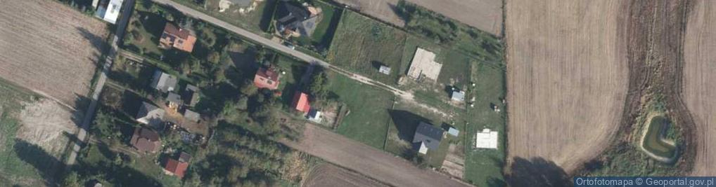 Zdjęcie satelitarne Brzoskwiniowa ul.