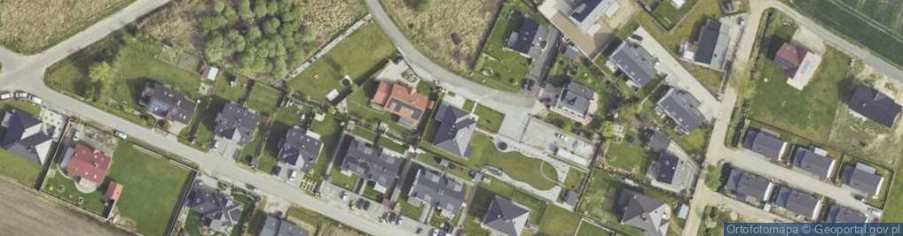 Zdjęcie satelitarne Brylantowa ul.