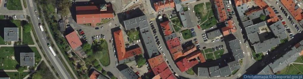 Zdjęcie satelitarne Brzeska ul.