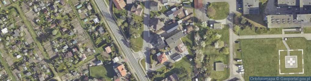 Zdjęcie satelitarne Brzozowa ul.
