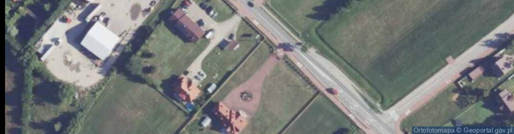 Zdjęcie satelitarne Brzozowa ul.