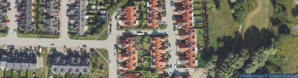 Zdjęcie satelitarne Brylantowa ul.