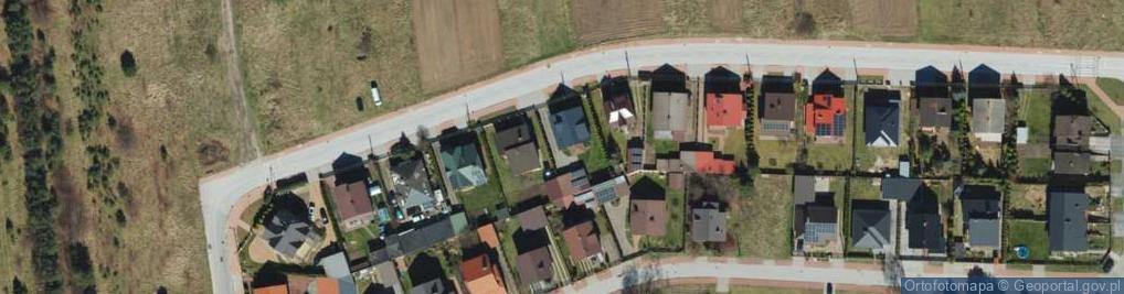 Zdjęcie satelitarne Brzozowa ul.