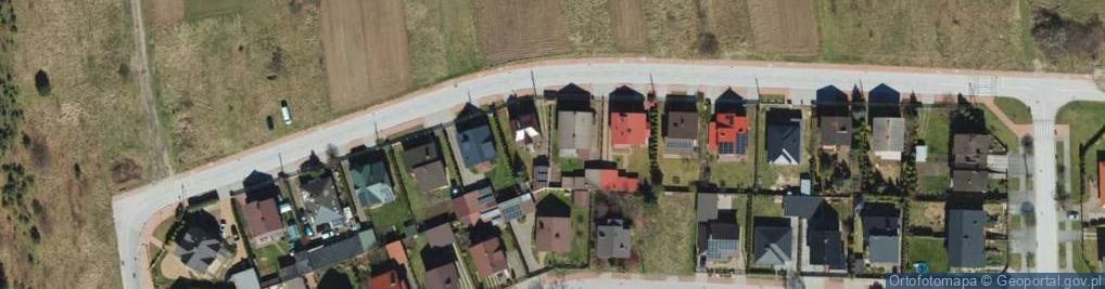Zdjęcie satelitarne Brzozowa ul.